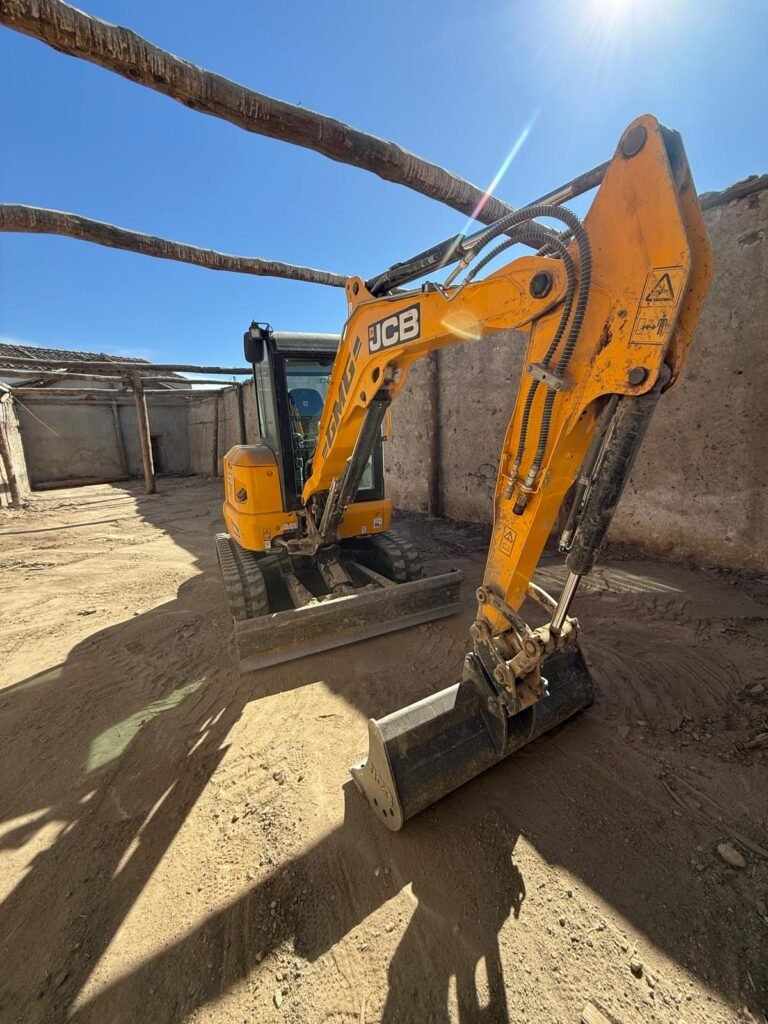 Maquina de construcción JCB