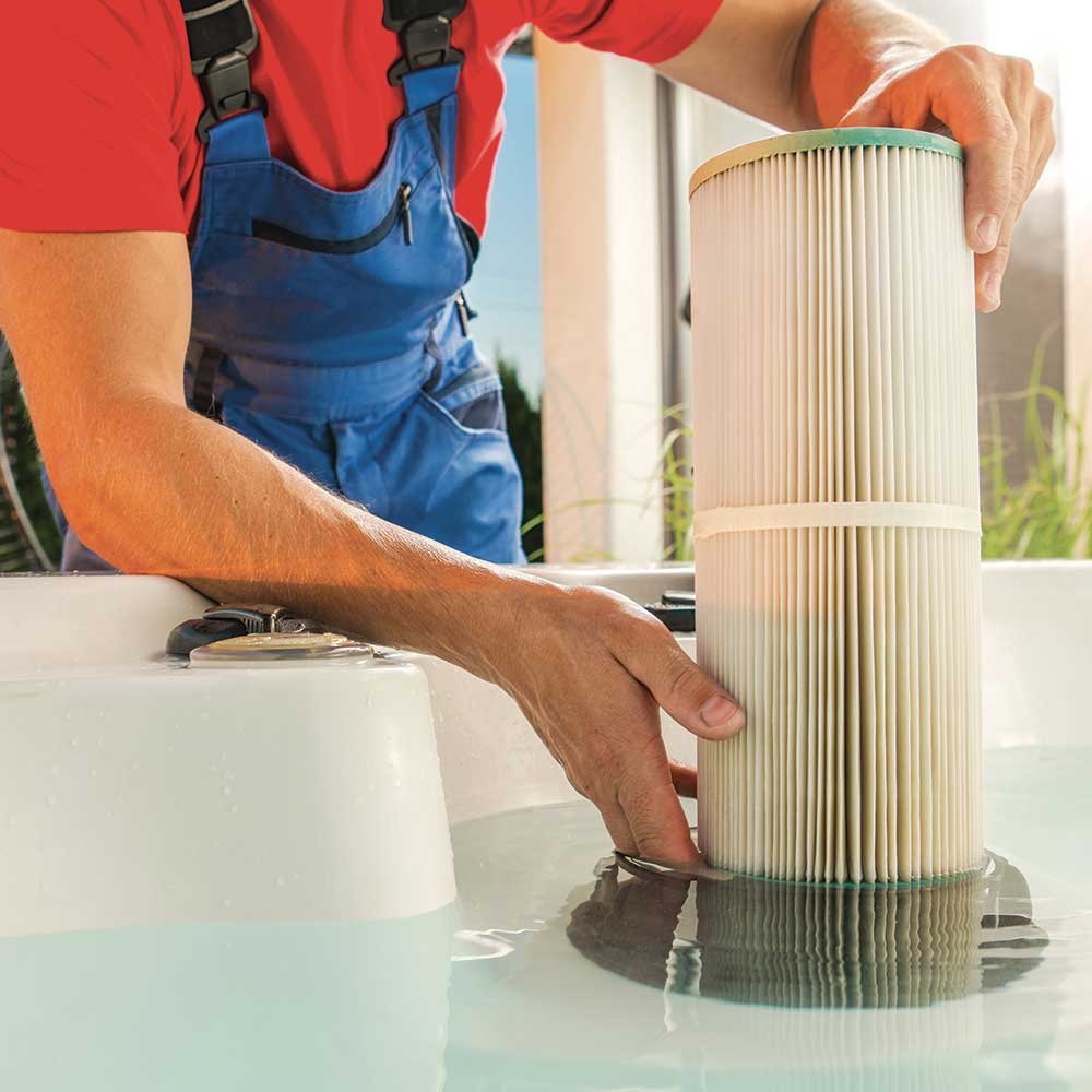 Instalación de filtro para piletas